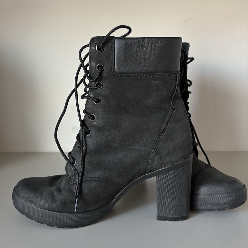 Timberland Camdale Women's Bootie Leather BLACK A1SEF Size 8 - Picture 11 of 12